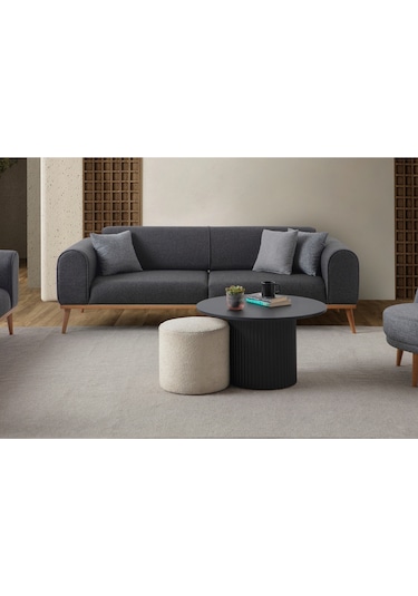 Rebull 3+3+1+1 Koltuk Takımı Antrasit