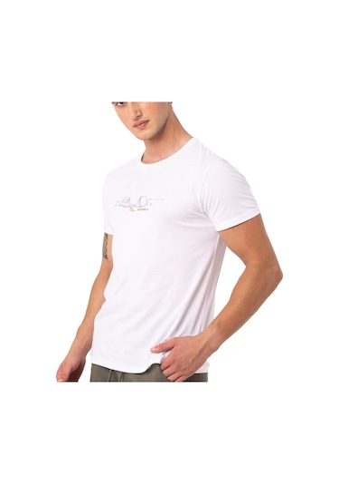 Merrell Tamp M Erkek T-shirt-beyaz