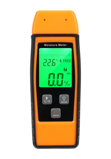Geeroyoo "ahşap Nem Ölçer - 8 Ağaç Türü Ve İnşaat Malzemesi İçin Dijital Nem Sensörü"