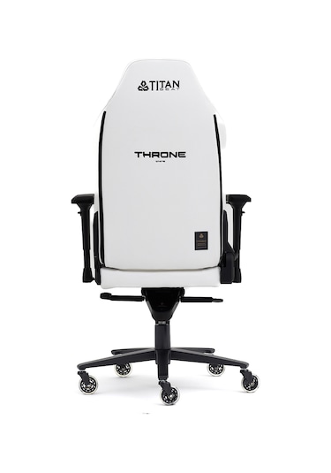 Titanseat Throne Leather White Oyuncu Koltuğu White