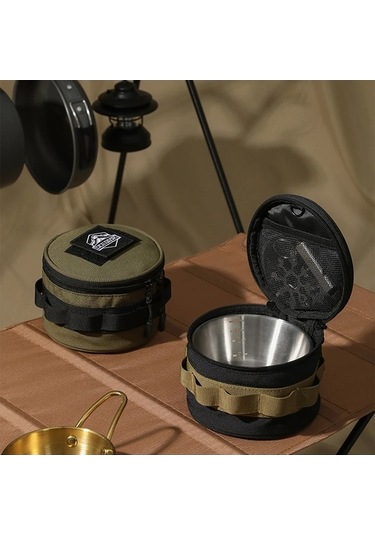 Novahub Kamp Benzin Bidonu Koruyucu Kapak Gaz Tankı Durumda Hava Şişe Wrap Kol Yeşil Yeşil