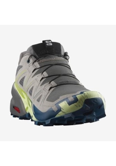 Salomon Speedcross 6 Castlerock/lime Cream/poseidon Erk Patika Koşusu Ayakkabısı L47810900 Gri