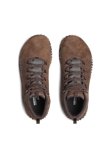 Merrell Wrapt Mıd Wp J007107 Waterproof Hakiki Deri Erkek Bot Kahverengi