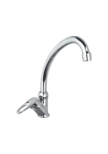 Mintev Aç Kapa Mix Mermerden Tek Su Girişli Lavabo Mutfak Bataryası Krom