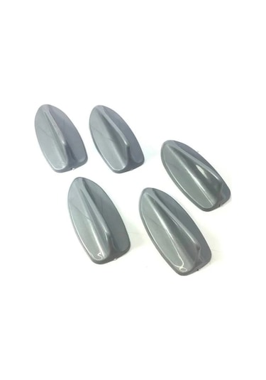 Opel Vectra C Uyumlu Balık Sırtı Mini Süs Anten Gri 5'li Fs