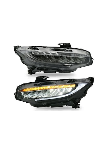 Ns Honda Civic Ön Sağ Far Ledli Sedan Hatcback 2016-2021