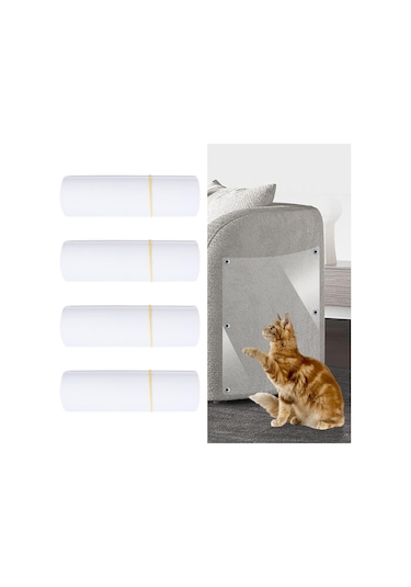 Suntek 4/6 Kedi Çizilme Önleyici Bant Mobilya 4-adet-20x45cm