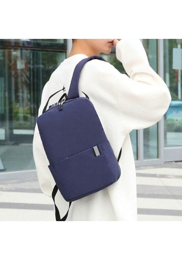 Mor Pratik Seyahat Sırt Çantası Yansıtıcı Bant Çok Fonksiyonlu Tutma Kitabı Mor