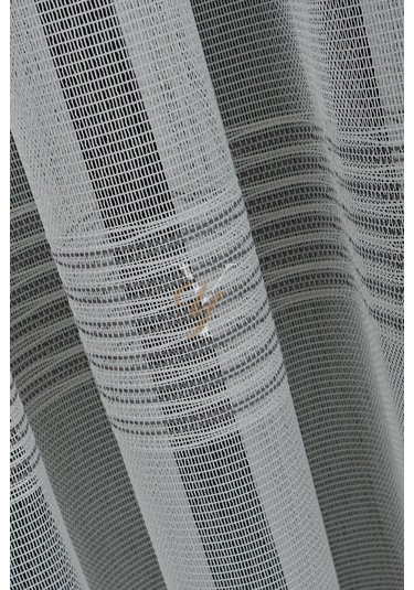 6021 Tül Perde V-gri Gri