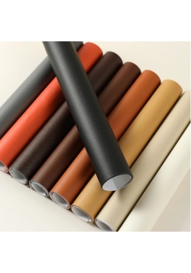 Lanse Suni Deri Yapışkanlı Suni Deri 1 Adet 100 Cm x 140 Cm Lacivert