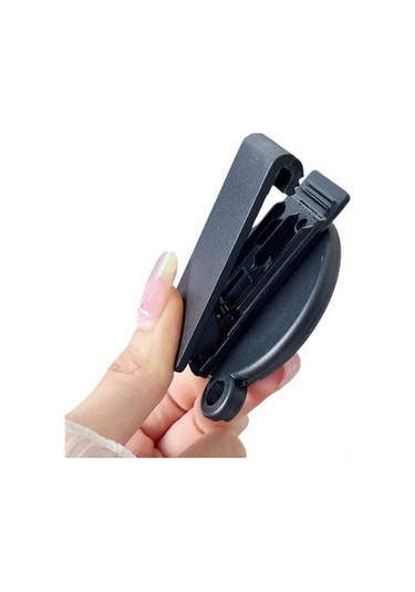 Fochsia Siyah Manyetik Telefon Askılı Kemer Çantası Tutucu Eller Serbest