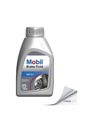 Mobil Brake Fluid DOT 5.1 Fren Hidroliği - 500 ml. (3 Adet)