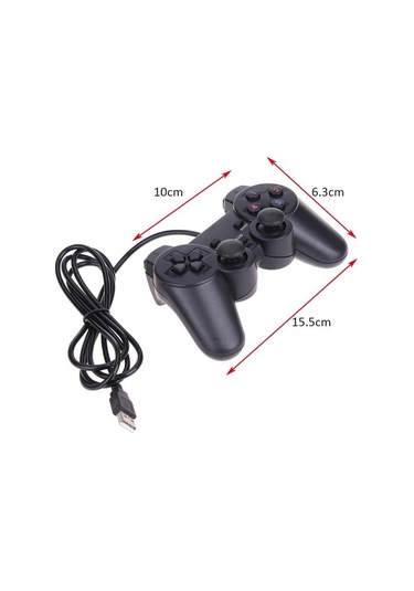 Pc Usb Kablolu Analaog Double Titreşimli Oyun Kolu
