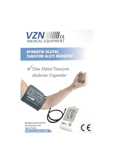 Vzn Digital Tansiyon Aleti Uyumlu Manşon - Manşet 22 - 36 Cm