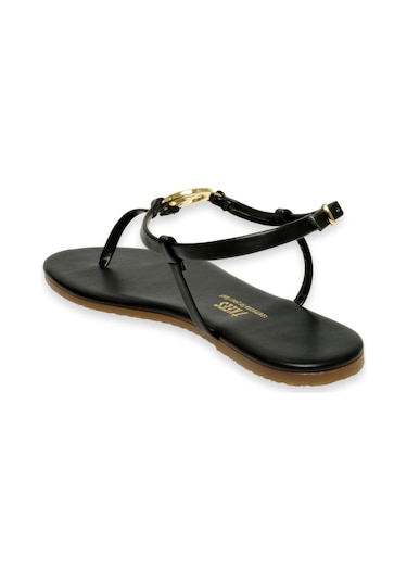 Tkees Tk-8021 Tokali Siyah Kadın Sandalet Siyah