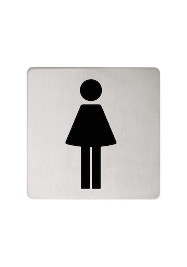 Keuco Plan Wc Kapı Sembolü-Kadın Krom