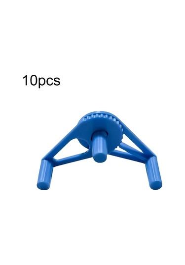 Rogfer Ayarlanabilir Lst Klipsleri Bitki Gövdesi Bükülme Düşük Stresli Antrenman Hidroponik Büyüme Bağlayıcısı Mavi , Boyut:10 Adet