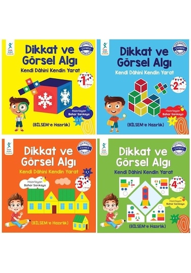 Dikkat ve Görsel Algı Evde Eğitim Seti- Çocuk Gelişimi Yayınları