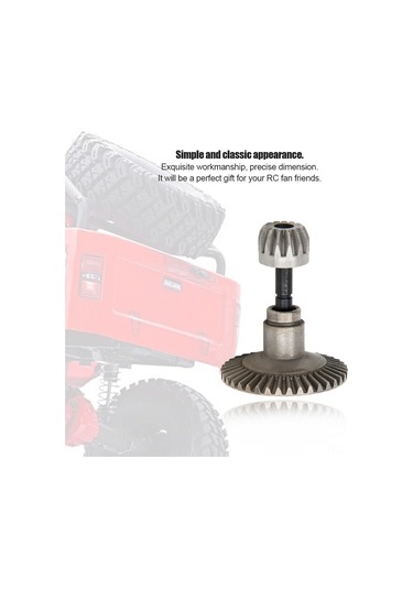 Geekyou Axıal Scx10 İçin 13t/38t Metal Ön-arka Köprü Dişlileri - Dayanıklı Çelik Malzeme, Uyumlu Wraith/yetı