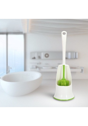 River World Tuvaletler İçin Temizleme Fırçası Silikon Çok Renkli