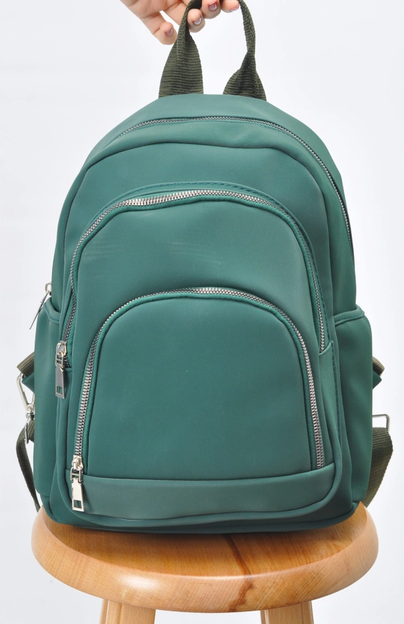 Tezzgelsin Unısex Su Geçirmez Saten Suni Deri Günlük Kullanım Sırt Çantası Çok Renkli