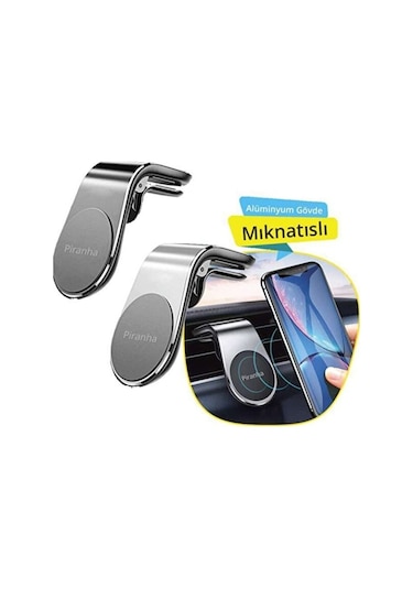 Izgara Tipi Telefon Tutucu/alüminyum Gövde Mıknatıslı/ultra Hafif