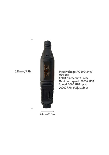 Didadodo Profesyonel Elektrikli Oyma, Parlatma Ve Tırnak Bakım Kalemi - Çok Amaçlı Kullanım