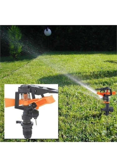 Su Tasarruflu Plastik Kazılık Ayarlı Bahçe Çiçek Sulama Fıskiyesi