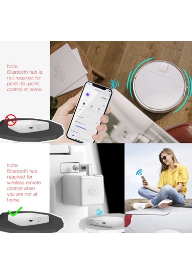 Singree Akıllı Parmak Robotu - Bluetooth Kontrollü, Zamana Ayarlı, Ev Otomasyonu İçin Mükemmel Çözüm