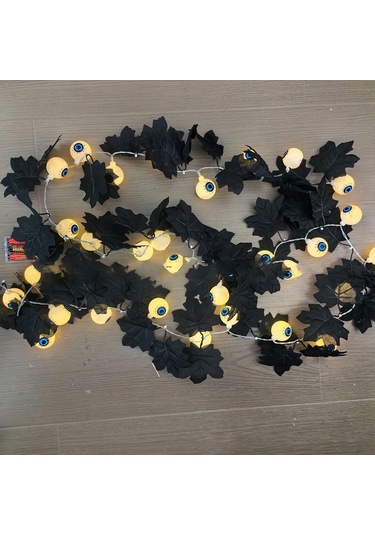 Ambition Siyah-cadılar Bayramı Süslemeleri İçin 2 Metre 20 Led