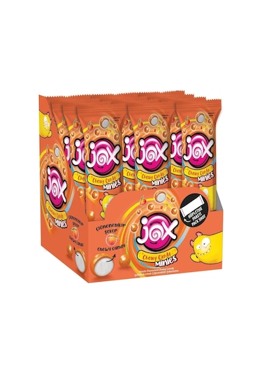 Jox Mınıes Peach Draje Chewy Candy