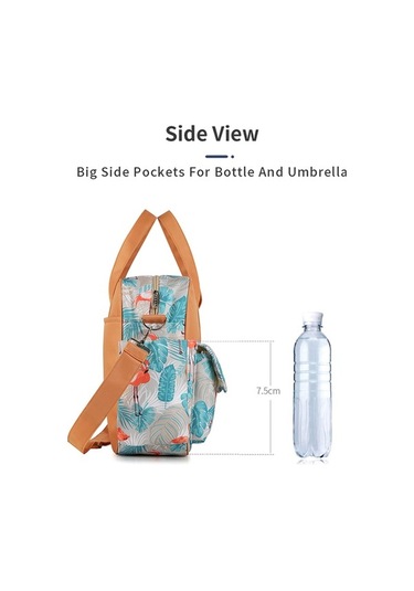 Novahub Moveevo Anne Bebek Bezi Çantası - Geniş Kapasiteli Omuz/el Çantası Emzirme & Seyahat İçin Pratik Çeşitli Organizör Çok Renkli