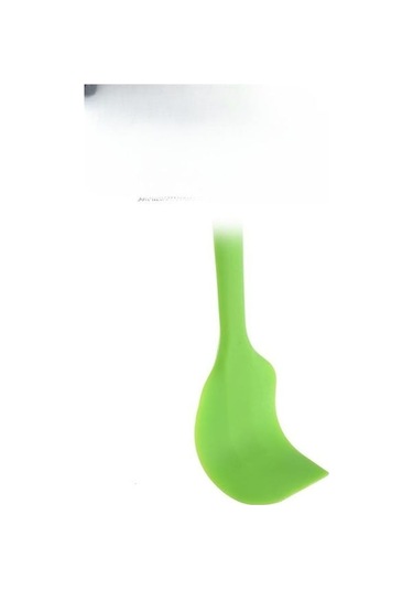 Novahub Sarı Silikon Mutfak Pişirme Araçları Silikon Tek Parça Spatula Küçük Kek Krem Guacamole Pişirme Spatula Sarı