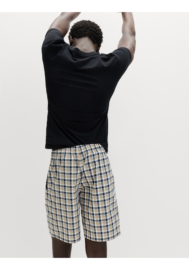 Marks & Spencer 2'li Pijama Şortu Mavi Mix