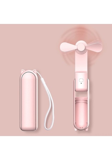 Fortunelane Usb Çift Kullanım Klipli Ventilatör: Iç/dış, Şarj Edilebilir, Mini Taşınabilir Fan