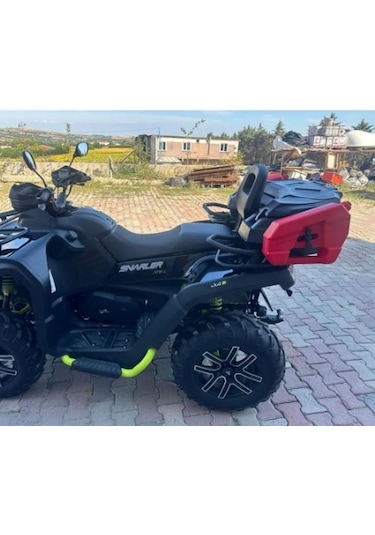 Atv Motor Arka Bagaj Çanta Yakıt Bidonlu Abs Materyal 105 Litre