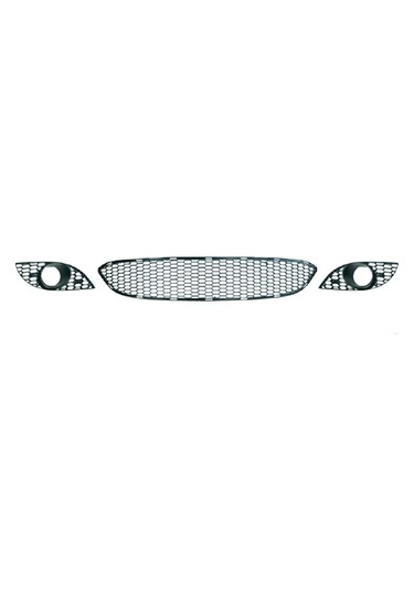 3 X Bmw 5 Serisi E60 M5 Ön Tampon Sis + Orta Izgara Takım
