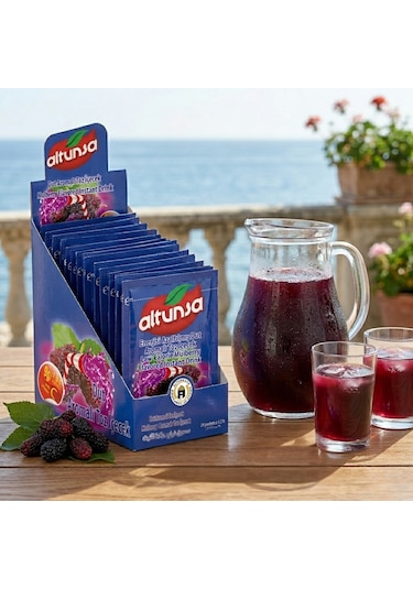 Altunsa Dut Aromalı Toz İçecek 24 x 9 G