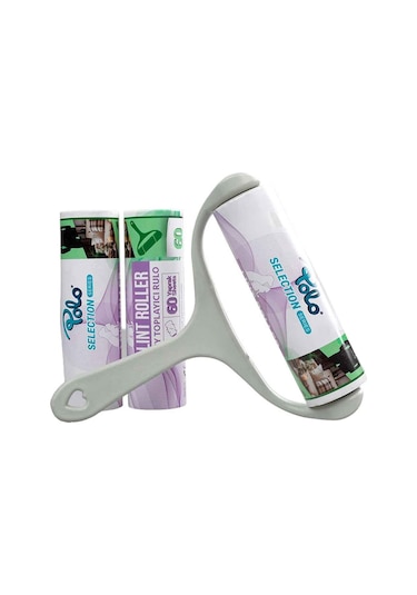 Polo Tüy Toplama Rulosu 60 Yaprak 16 Cm + 2 Adet Yedek