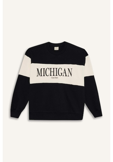 Defacto Kız Çocuk 2li Takım Baskılı Sweatshirt Eşofman Altı E6418a825aubk81 Siyah Defacto Kız Çocuk 2li Takım Baskılı Sweatshirt Eşofman Altı E6418a825aubk81 Siyah
