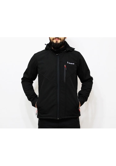 Mudwill Softshell Erkek Mont Ceket Siyah