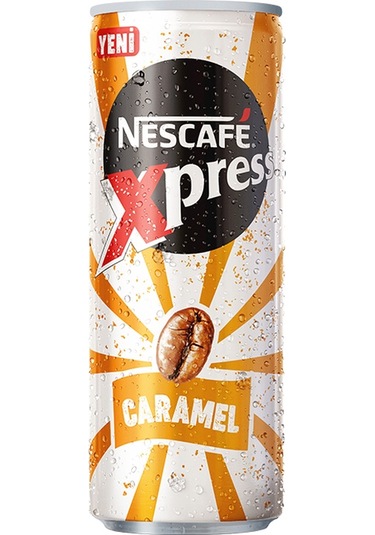 Nescafe Xpress Karamel Aromalı Soğuk Kahve 24 x 250 ML