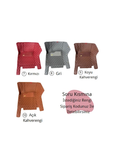 Hyundai Bayon Aracına Özel 8d Tek Katmanlı Havuzlu Paspas Takımı