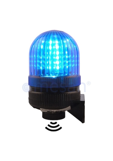 Mesan Ø70 300 Seri Multi Led Buzzer Duvar Montaj