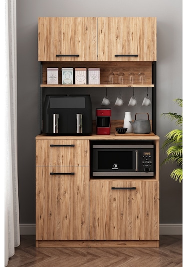 Ervin Kahve Köşesi Airfry Kiler Dolabı Atlantik Çam Atlantik Çam