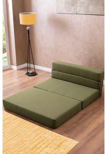 Argimo Balder Çift Kişilik Puf Katlanır Yer Yatağı Yeşil