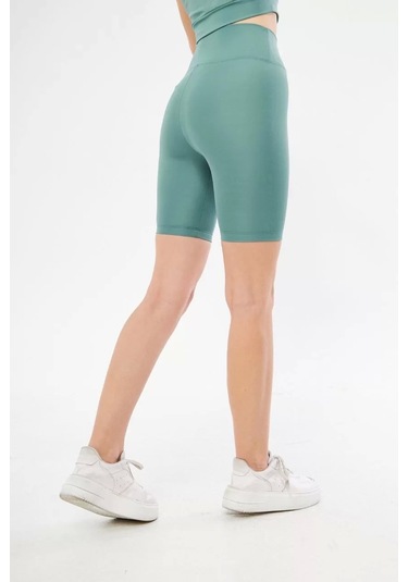 Biker Sporcu Şort - Mint Yeşil Mint Yeşil