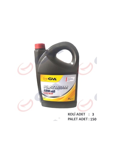 Motor Yagi 10W40 7 Lt Platinum Yari Sentetik Api Sl/Cf 504651809