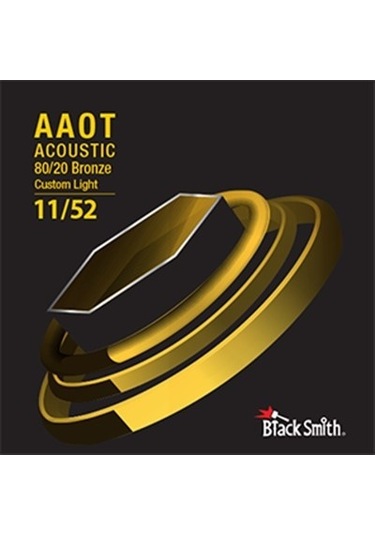 Blacksmith Aabr-1152, Custom Light 11 - 52 Acoustic Tel