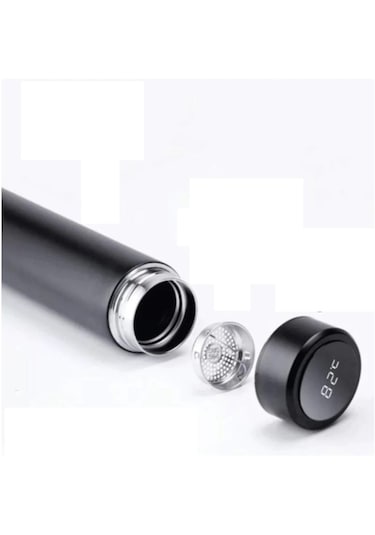 Dijital Sıcaklık Göstergeli Renkli Çelik Termos - 500 Ml Diğer